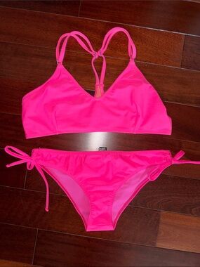 Pakaloha Hawaii neon Pink bikini